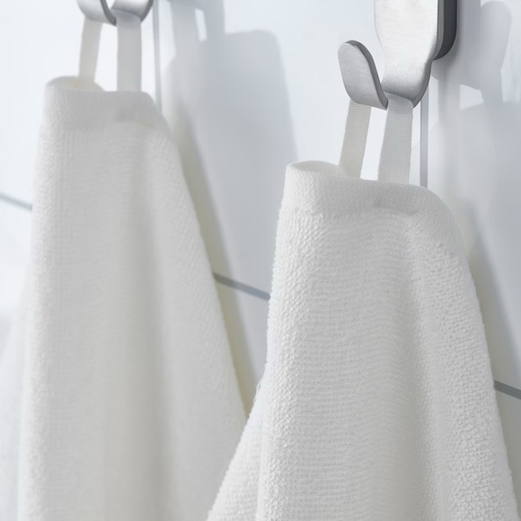 5 piece white ikea bath towels Length: 47 "
Width: 22 " 100% cotton NEW - Picture 6 of 7